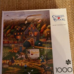 Buffalo David Bitton Charles Wysocki Puzzle - Autumn Farmhouse